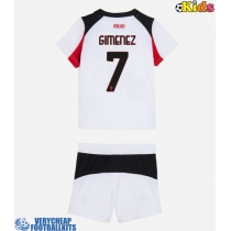 AC Milan Santiago Gimenez #7 Replica Away Minikit 2025-26 Short Sleeve (+ pants)